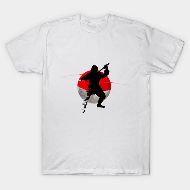 The Ninja T-Shirt by AronArt